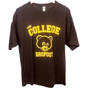 Pro DaDa The College Dropout Short Sleeve Graphic Tee Shirt